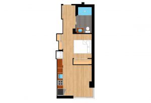 The-Drake-Unit-101-floor-plan-300x205