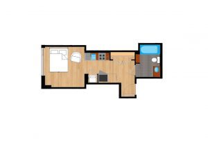 The-Drake-Unit-104-floor-plan-300x205