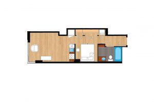 The-Drake-Unit-106-floor-plan-300x205