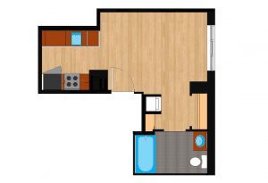 The-Drake-Unit-201-floor-plan-300x205