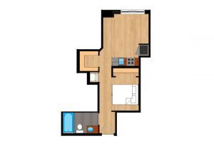 The-Drake-Unit-223-floor-plan-300x205