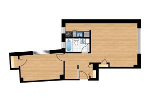 The-Park-Crest-Unit-107-floor-plan-300x205