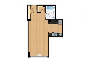 The-Park-Monroe-Unit-1009-floor-plan-300x205