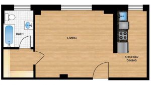 Windermere Harrowgate H108 - H808 Apartment Floor Plan